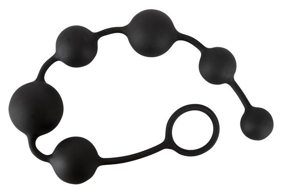 Анальні кульки - Black Velvets Anal Beads Sex Aura | Зображення 3
