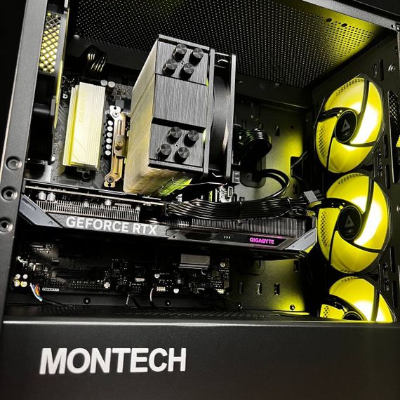 Збірка на замовлення: ігровий ПК Montech Air 100 ARGB Black Tower / Intel Core i5-14400F (10 (16) ядер по 1,8 - 4,7 ГГц) / 32 ГБ DDR5 / 1000 ГБ SSD M.2 / nVidia GeForce RTX 5060 Ti, 16 ГБ GDDR7, 128-біт / 650 Вт | Зображення 5