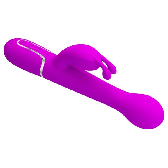 Вібромасажер із поступальним рухом серії Pretty Love - Dejon Twinkled Purple 7 vibration functions 4 rolling functions sexstyle | Зображення 4