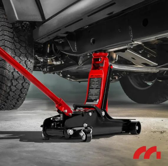 Домкрат гидравлический подкатный 2.5т низкопрофильный 385мм Maltec | Зображення 6