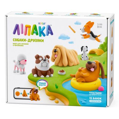 Набор для творчества Lipaka Собаки-друзяки (15030-UA01)