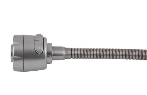 Змішувач для кухні Brinex Pure 015F41 з гнучким виливом Nickel BRIPUR015F41NKL | Зображення 3