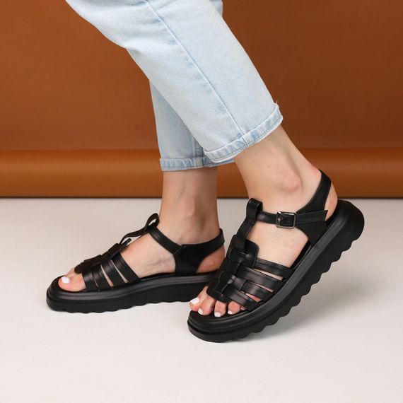 Сандалі  585904 Чорні 36 37 38 39 40 41