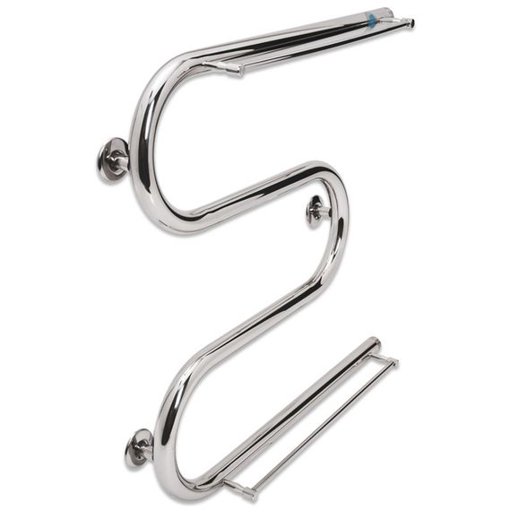 Водяна рушникосушарка Laris Змійовик 32 РС3 500 х 500 з 2-ма поличками 1" | Зображення 2