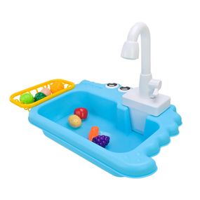 Детский игровой набор "Маленькая хозяйка" PL-524-301 мойка кухонная, продукты Синий