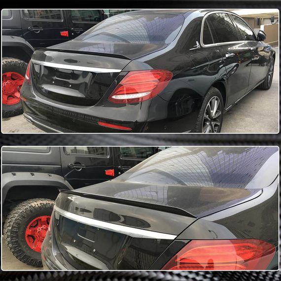 Спойлер V6 (Карбон) для Mercedes E-сlass W213 2016-2023 гг | Зображення 3