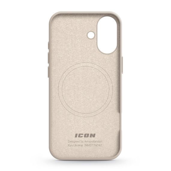 Чохол ArmorStandart ICON2 MagCase для Apple iPhone 16 Ivory (ARM80180) | Зображення 1