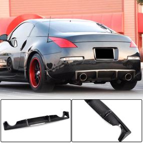 Диффузор заднего бампера (2003-2009, Карбон) для Nissan 350Z