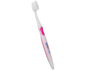 Зубна щітка шовковисто-м'яка paro® toothbrush Medic з конічними щетинками, рожева