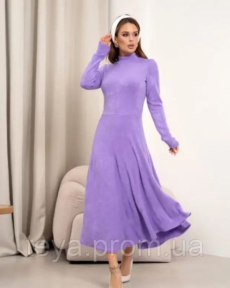 Плаття для жінок колір світло-бузковий розміри L, XL, S, M FI_009347