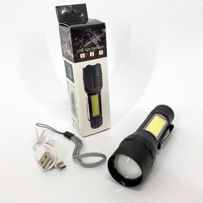 Фонарик светодиодный ручной аккумуляторный портативный Police Bailong BL-T6-19 | Карманный RC-648 мини фонарь