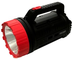 Фонарь туристический на аккумуляторе Gold Silver GS-8395 5W с USB черный (GS-8395_681)