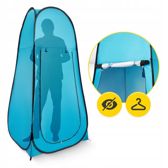 Намет туалет-душ, переодягальня Mountain Goat Pop-Up 200 x 110 x 110 см саморозкладний Sky Blue (P-5905973401456) | Зображення 6