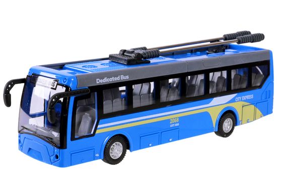 Тролейбус 135-2 на радіокеруванні, акумулятор, у коробці р.35x10x7,5см | Зображення 1