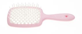 Гребінець для волосся Janeke 1830 Superbrush The Original Italian 93SP226 RSA Розова з білим