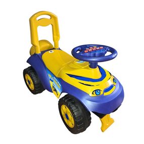 Дитяча каталка толокар "Машинка" 0142/17UA, музична, до 35 кг