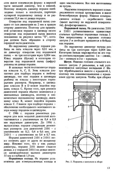 ВАЗ-2101 / 21011 / 2102 / 21013. Руководство по ремонту. Книга | Зображення 7