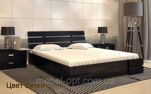 Дерев'яне ліжко Далі Люкс із механізмом 160х190 см Arbor Drev 180х200 | Зображення 4