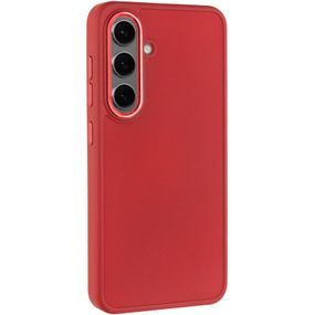 TPU чехол Bonbon Metal Style для Samsung Galaxy S23 Красный / Red
