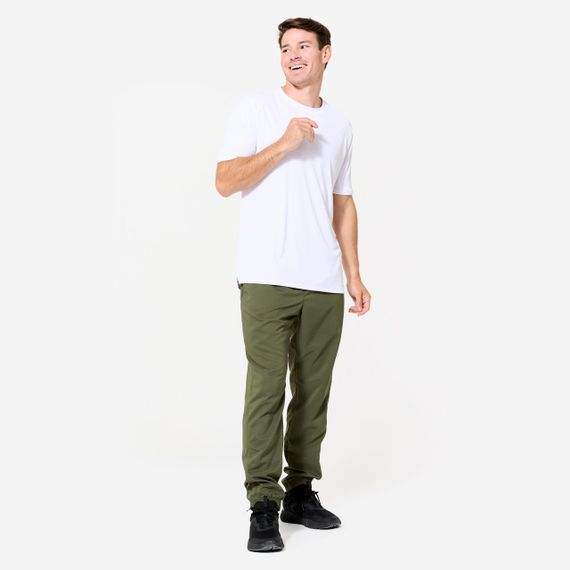 Штани чоловічі для фітнесу зелені - M / W32 L33 | Зображення 1