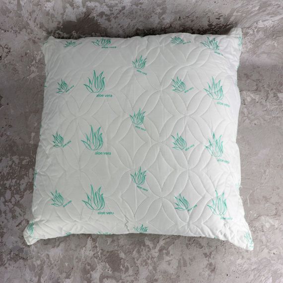Стьобана подушка ALOE VERA на замку 70х70 від українського виробника 55095 | Зображення 8