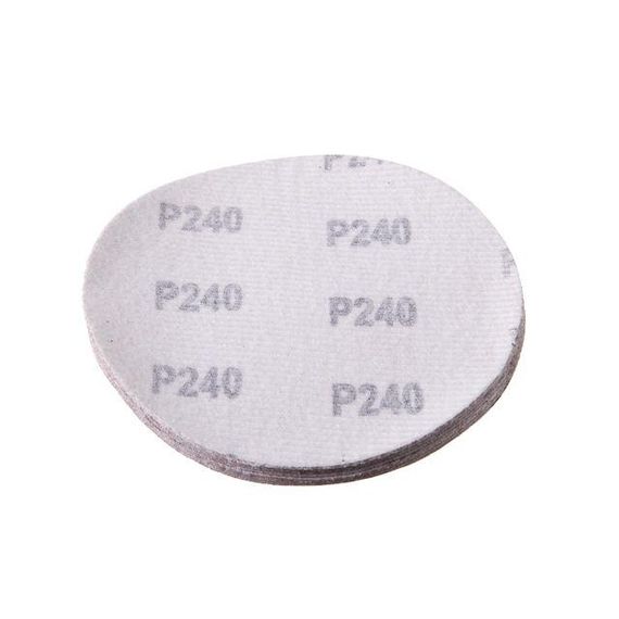 Круг наждачний самоклейний 125 мм, папір класу С, К240, 10 од. INTERTOOL BT-0524 | Зображення 2