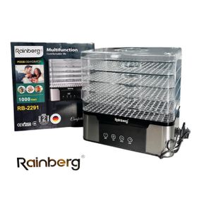Електрична сушарка для овочів та фруктів Rainberg RB-2291 1000W Food Dehydrator Multifunction