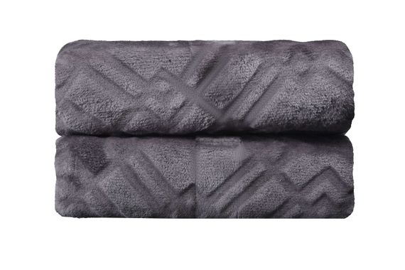 Плед Ardesto Embossed 200х220см сірий (ART0304EB) | Зображення 3