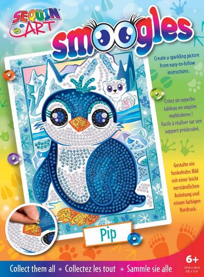 Набор для творчества Sequin Art SMOOGLES Пингвин SA1817 (SA1817)