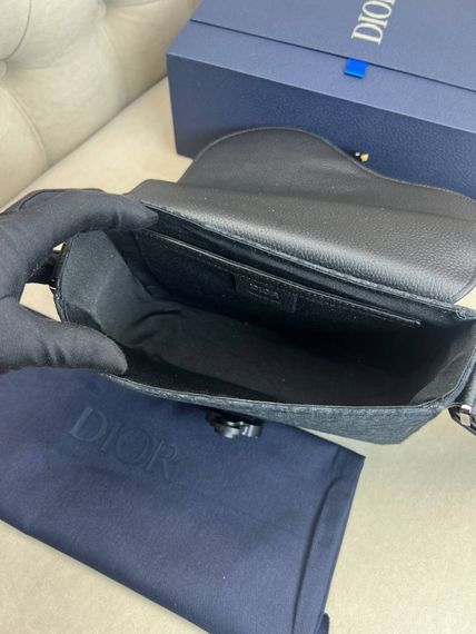 Месенджер Dior Saddle Gray сiра c858 | Зображення 8