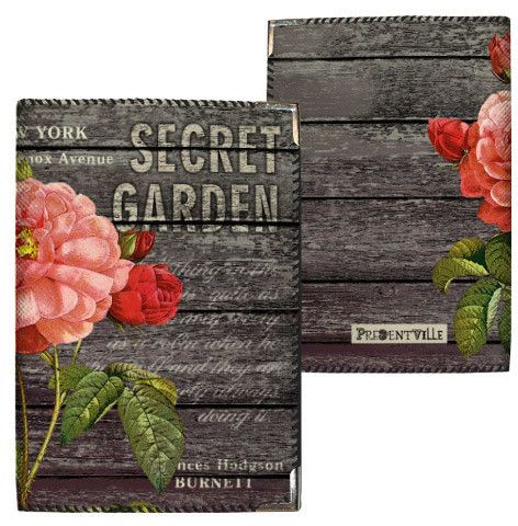 Обкладинка на паспорт Secret Garden (PD_14S110_BL)
