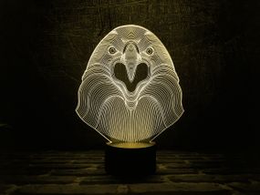 Сменная пластина для 3D ламп "Орел" 3DTOYSLAMP