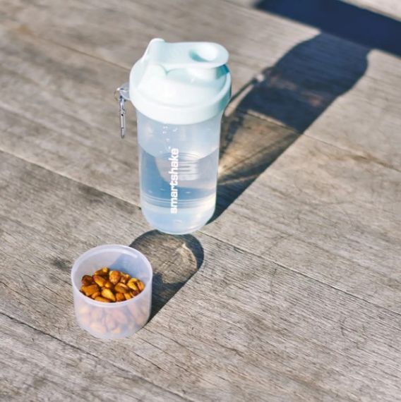 Шейкер спортивний SmartShake Slim 500 мл Pure White (10253301) | Зображення 5