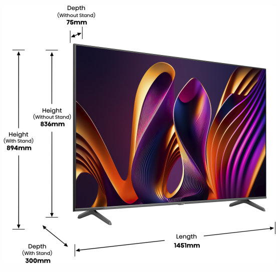 LED-телевізор Hisense 65E7NQ PRO | Зображення 8