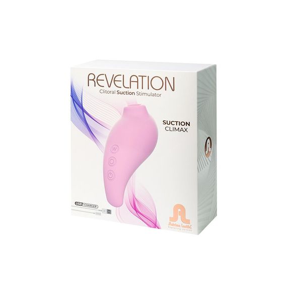 Вакуумний стимулятор Adrien Lastic Revelation Pink, режим Boost | Зображення 5