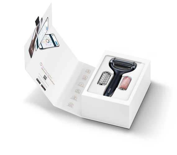 Ролер для голкової мезотерапії обличчя та тіла GESKE MicroNeedle Face&Body Roller 9в1 black | Зображення 8
