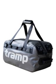 Герморюкзак-сумка Tramp TPU 50л темно-сіра, великий гермобаул трамп для сплаву і подорожей