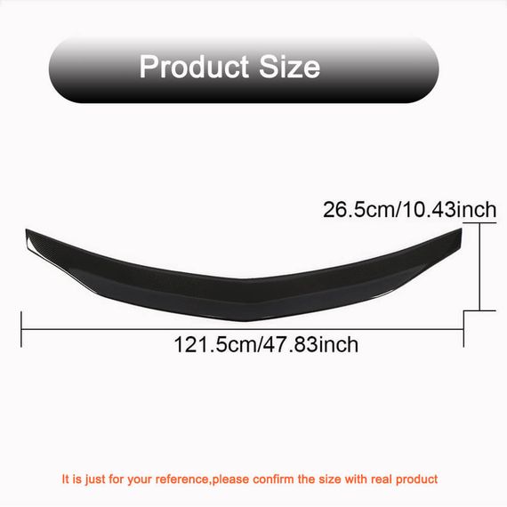 Спойлер V1 (Карбон) для Mercedes E-сlass coupe C207 2010-2017 рр | Зображення 3