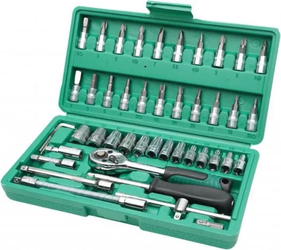 Набор инструментов в чемоданчике Piece Tool Set (46 предметов) | Зображення 2