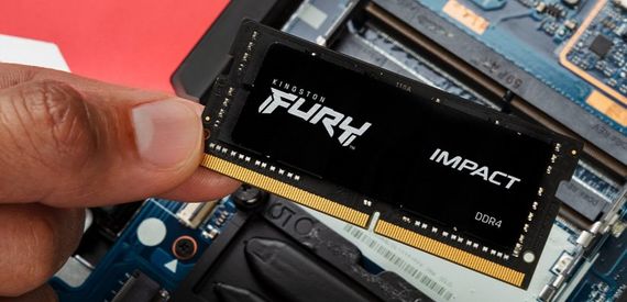 Память для ноутбука Kingston DDR4 3200 16GB SO-DIMM FURY Impact (KF432S20IB/16) | Зображення 4