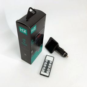 Трансмиттер FM-модулятор HZ H9, Фм модулятор блютуз в машину, SI-273 Автомобильный плеер