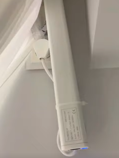 Электрокарниз для штор с встроенным Wi-Fi модулем NOVO TUYA электрошторы 400 | Зображення 9