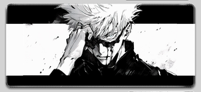 Игровая поверхность для мышки с Аниме принтом "Магическая битва/Jujutsu Kaisen" Сатору Годжо 800*300*3 мм 0307