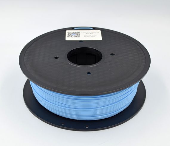 PETG-пластик MT Filament до 3D-принтера 1.75 мм 1 кг ніжно-блакитний (3DMT-PETG1.75-01-BBL) | Зображення 1