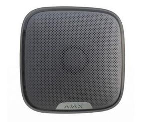 StreetSiren (black) Бездротова вулична сирена Ajax - Охоронні сирени