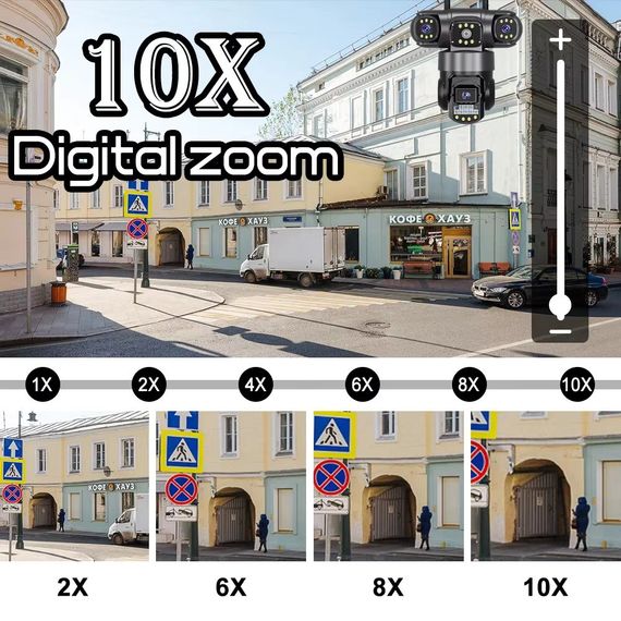 Вузька 9MP IP камера WiFi 3 в 1 Verto SC28 V380 PRO | Зображення 8