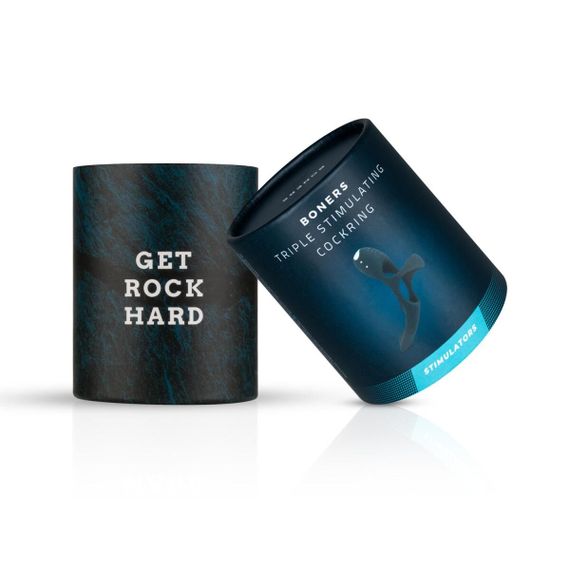 Эрекционное кольцо Boners Triple Cockring | Зображення 8