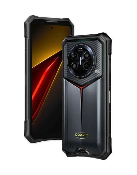 Смартфон DOOGEE V50 16/512GB Midnight Black | Зображення 1