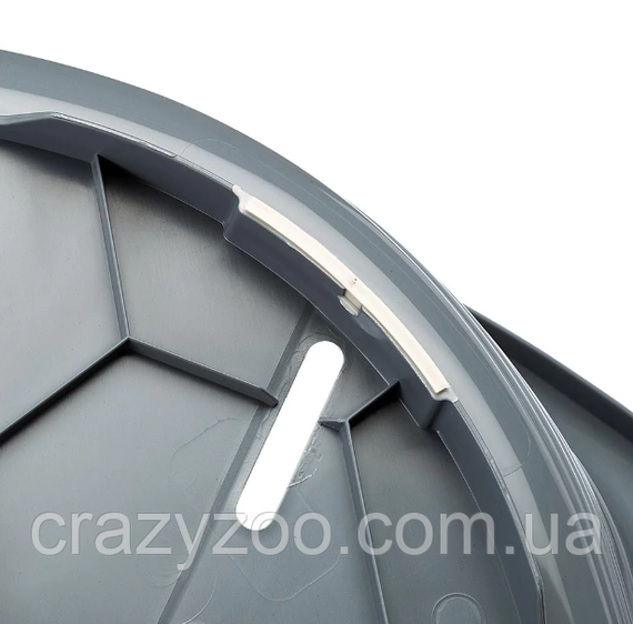 Пластиковый лежак для собак и котов Ferplast Siesta Deluxe 4 серый 61.5х45х21.5 см 70204947 | Зображення 5