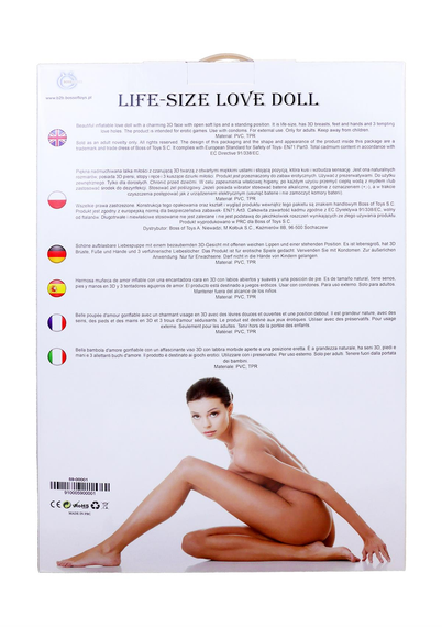 Надувна лялька BOYS of TOYS - ANGELINA 3D із вставкою з кібершкіри та вібростимуляцією, BS5900001 sexstyle | Зображення 5